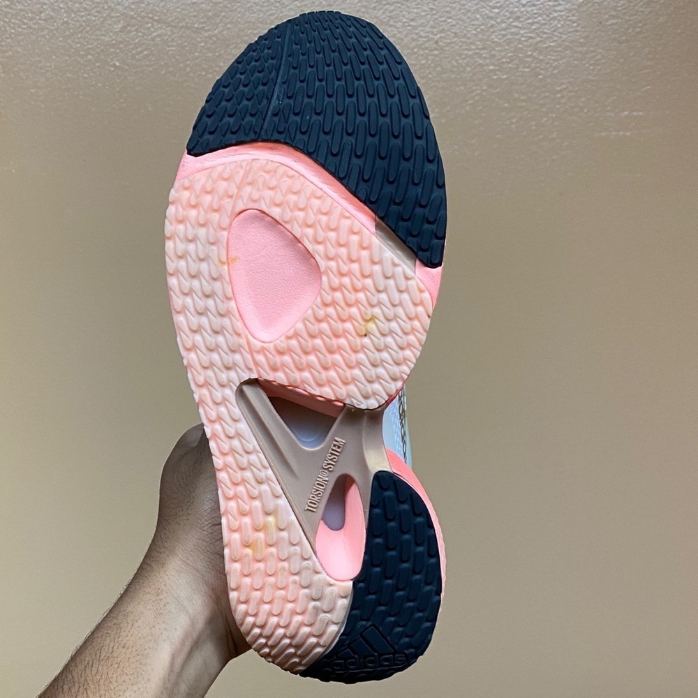Adidas Alphatorsion 360 Women’s Running Sneakers “Copper Signal Pink” Size 7 - Picture 14 of 17
